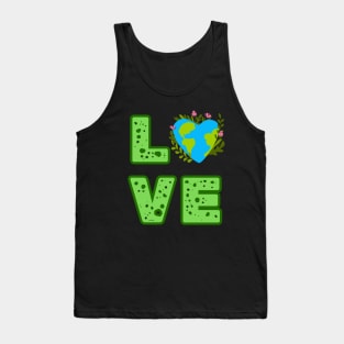 Love World Earth Day 2024 Everyday Tank Top